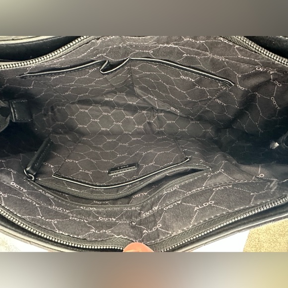 ALDO black leather purse - Picture 3 of 4